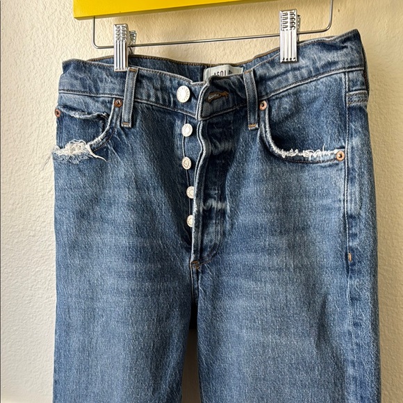 Agolde Riley High Rise Long - Picture 6 of 6